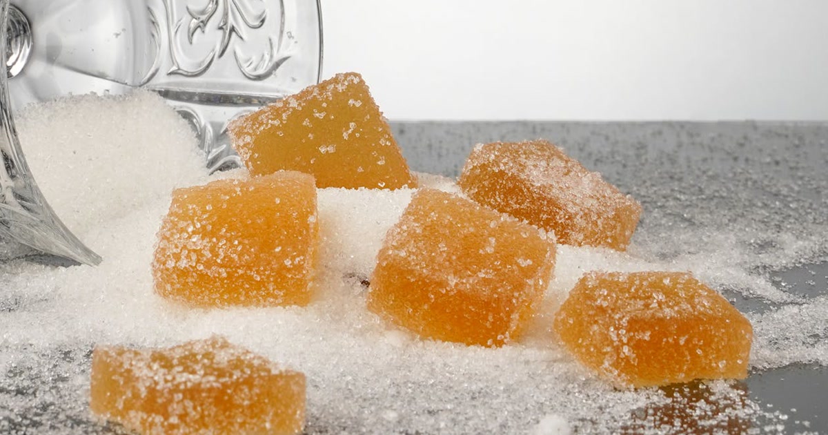 Titanium dioxide (E171) used as a white brightener in candies, frosting, and chewing gum
